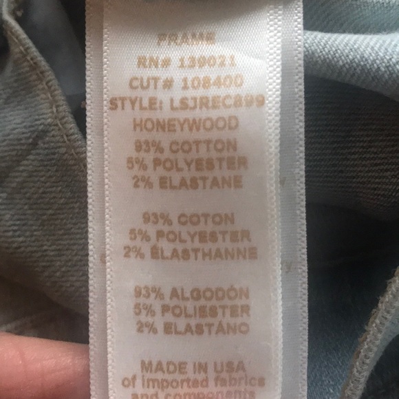 NWT Frame Denim Le skinny de Jeanne - Picture 8 of 8